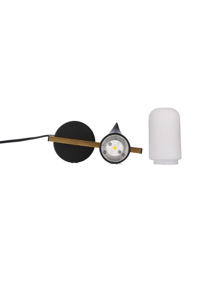 Sakai table lamp 5,4 W LED 3000 K black 7,5 cm - product image 3