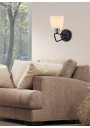 Lampa ścienna Morley 1xE14 czarny 14 cm - zdjęcie produktu 1