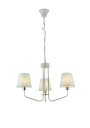 Lampa wisząca York 3xE14 biały 58 cm