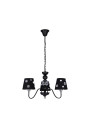 Lampa wisząca Batley 3xE14 czarny 52 cm