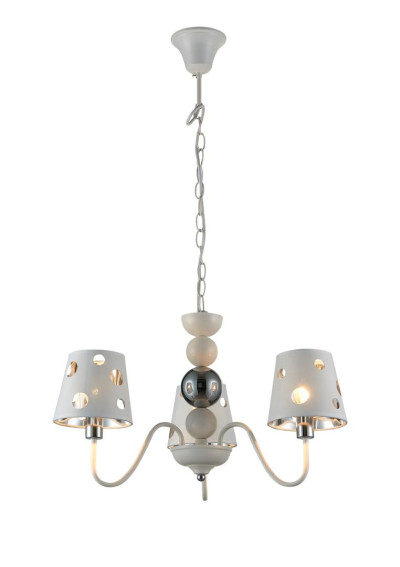 Lampa wisząca Batley 3xE14 biały 52 cm