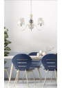 Batley pendant light 3xE14 white 52 cm - product image 1