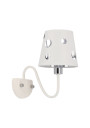 Lampa ścienna Batley 1xE14 biały 15 cm