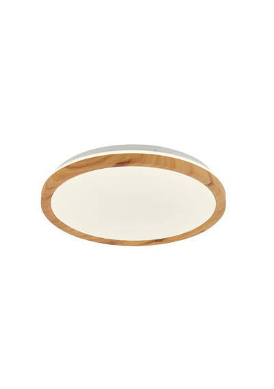 Lampa sufitowa Kato 16 W LED 4000 K biały+jasne drewno 30 cm