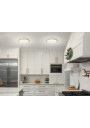 Kato ceiling light 32 W LED 4000 K white/jasne drewno 50 cm - product image 1