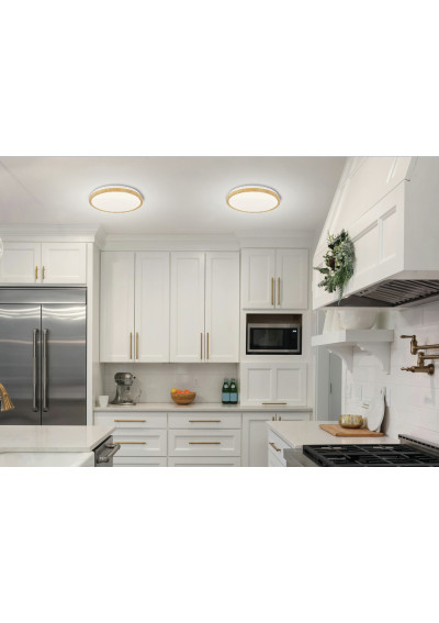 Kato ceiling light 32 W LED 4000 K white/jasne drewno 50 cm - product image 1