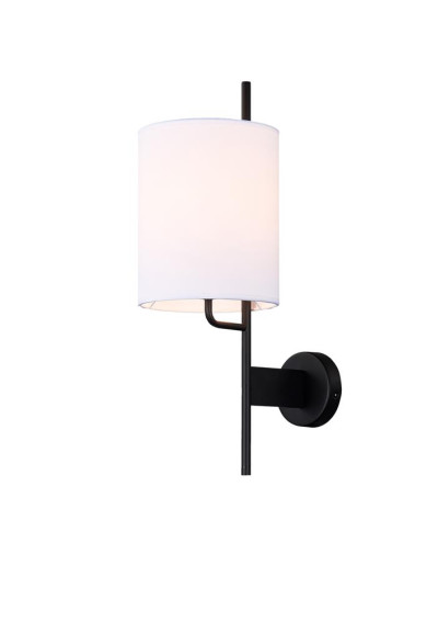 Tokyo wall light 1xE27 black 29,6 cm