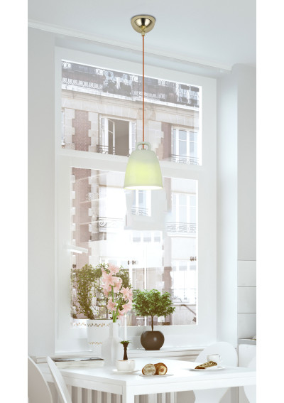 Lampa wisząca Sewilla 1xE27 zielony 15 cm - zdjęcie produktu 2