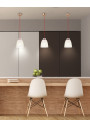 Sewilla pendant light 1xE27 white 15 cm - product image 1