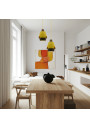 Falun pendant light 1xE27 żółty 22 cm - product image 2