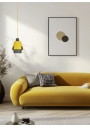Falun pendant light 1xE27 żółty 22 cm - product image 4