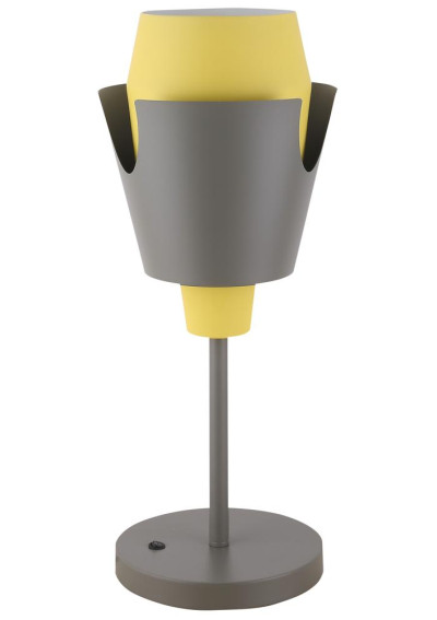 Lampa stołowa Falun 1xE27 żółty 20 cm