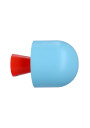 Visby wall light 1xG9 blue/red 16,5 cm