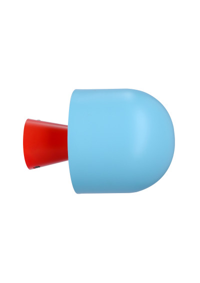 Lampa ścienna Visby 1xG9 niebieski+czerwony 16,5 cm