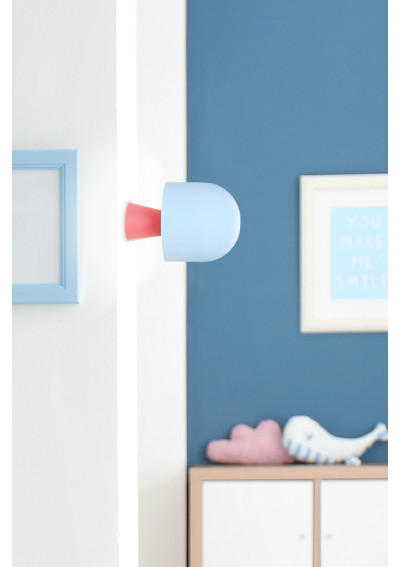 Visby wall light 1xG9 blue/red 16,5 cm - product image 1