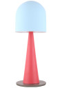 Lampa stołowa Visby 1xE27 niebieski+czerwony 19 cm