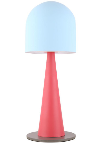 Lampa stołowa Visby 1xE27 niebieski+czerwony 19 cm