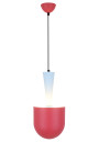 Lampa wisząca Visby 1xE27 czerwony,+niebieski 19 cm