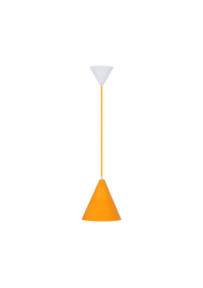 Voss pendant light 1xE27 żółty 20 cm
