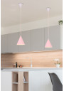 Lampa wisząca Voss 1xE27 różowy 20 cm - zdjęcie produktu 2