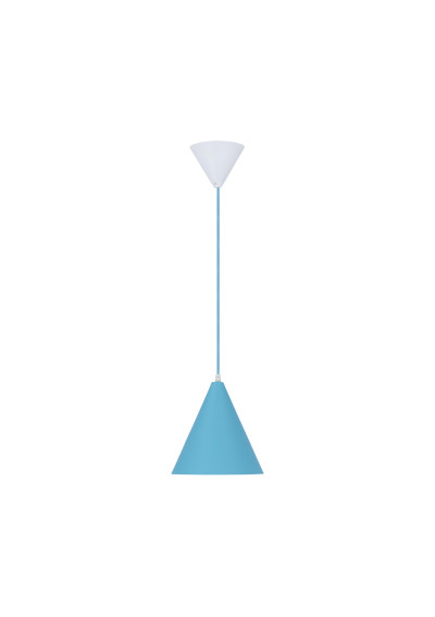 Voss pendant light 1xE27 blue 20 cm