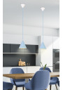 Lampa wisząca Voss 1xE27 niebieski 20 cm - zdjęcie produktu 2
