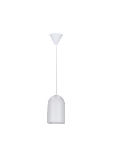 Lampa wisząca Oss 1xE27 biały 15 cm