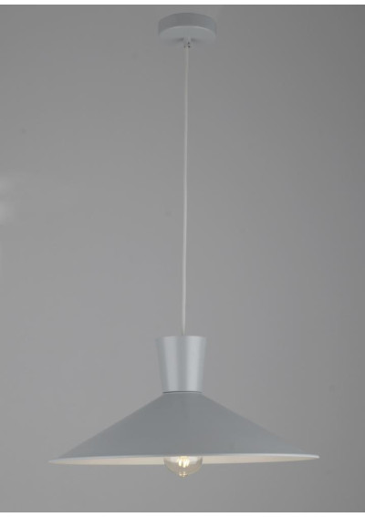 Elista pendant light 1xE27 grey 43,5 cm