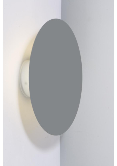 Lampa ścienna Holar 6 W LED 4000 K szary 15 cm