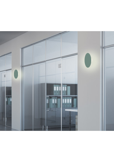 Lampa ścienna Holar 6 W LED 4000 K zielony 15 cm - zdjęcie produktu 2