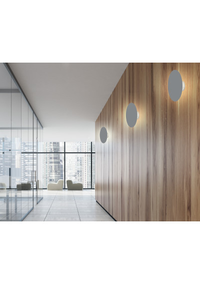 Holar wall light 6 W LED 4000 K grey 25 cm - product image 1