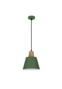 Lampa wisząca Faro 1xE27 zielony 19 cm