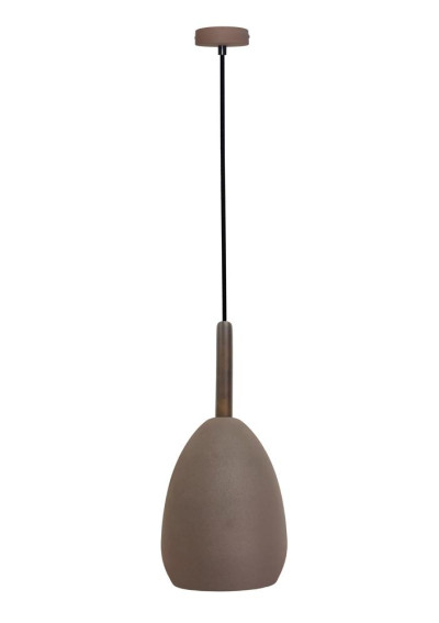 Lampa wisząca Flen 1xE27 brązowy 16 cm