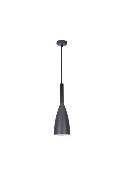 Flen pendant light 1xE27 grey 12 cm