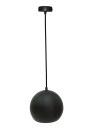 Lampa wisząca Flen 1xE27 czarny 20 cm