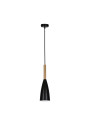 Lampa wisząca Trosa 1xE27 czarny 10 cm