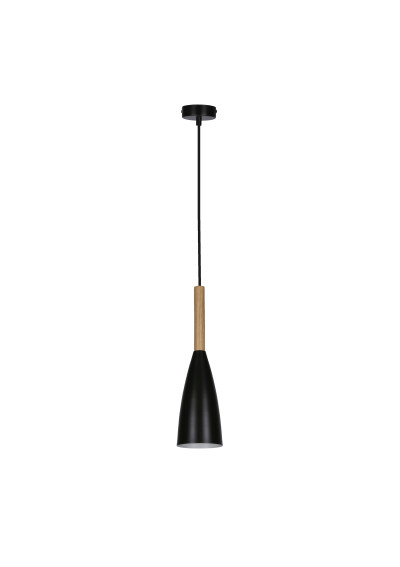 Trosa pendant light 1xE27 black 10 cm