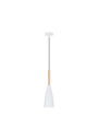 Lampa wisząca Trosa 1xE27 biały 10 cm