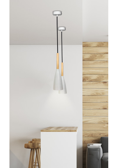 Trosa pendant light 1xE27 white 10 cm - product image 2