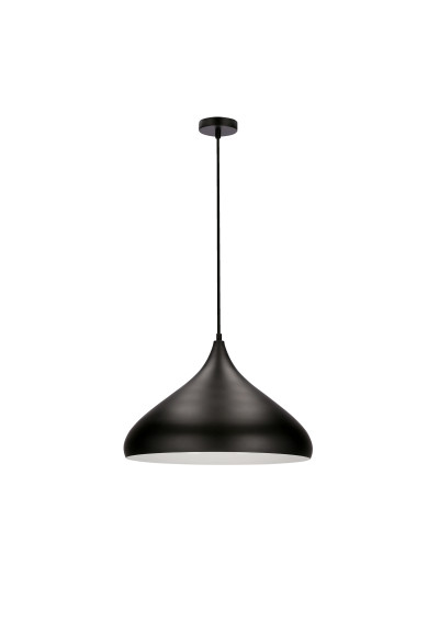 Viborg pendant light 1xE27 black 42 cm