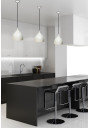 Ystad pendant light 1xE27 white 17 cm