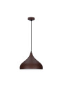 Lampa wisząca Viborg 1xE27 brązowy 32 cm