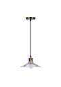 Chester pendant light 1xE27 clear/patyna 21 cm