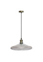 Chester pendant light 1xE27 clear/patyna 30 cm