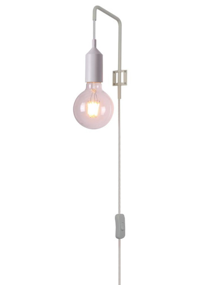 Laren wall light 1xE27 white 16 cm