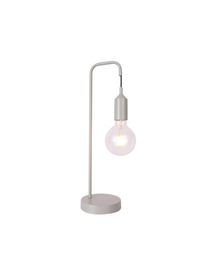 Lampa stołowa Laren 1xE27 szary 13 cm