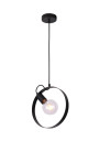 Lampa wisząca Nexo 1xE27 czarny 3 cm