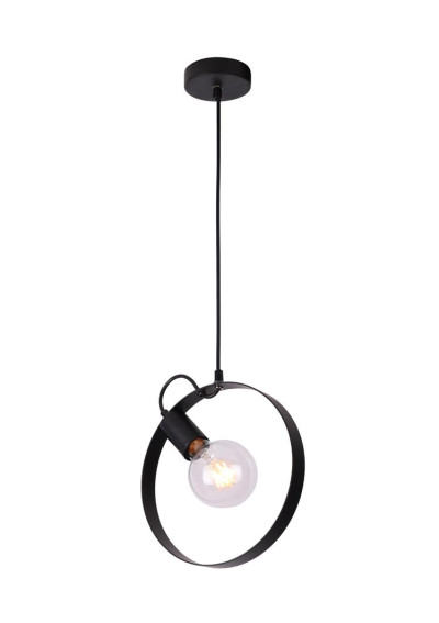 Lampa wisząca Nexo 1xE27 czarny 3 cm