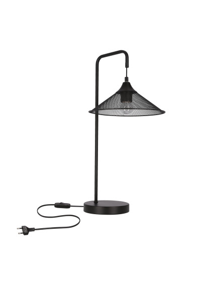 Lampa stołowa Kiruna 1xE27 czarny 25 cm