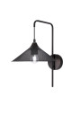 Kiruna wall light 1xE27 black 25 cm